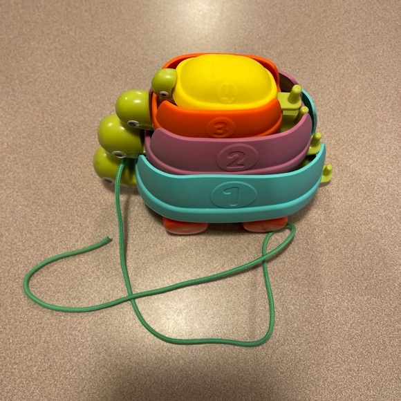 Stacking Turtle Pull Toy - Picture 2 of 2
